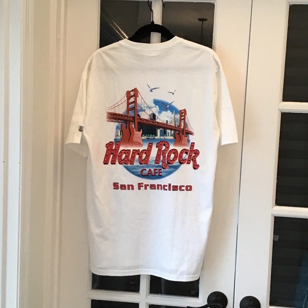 Hard Rock Cafe San Francisco T Shirt, Vintage 1990s - Picture 5 of 16